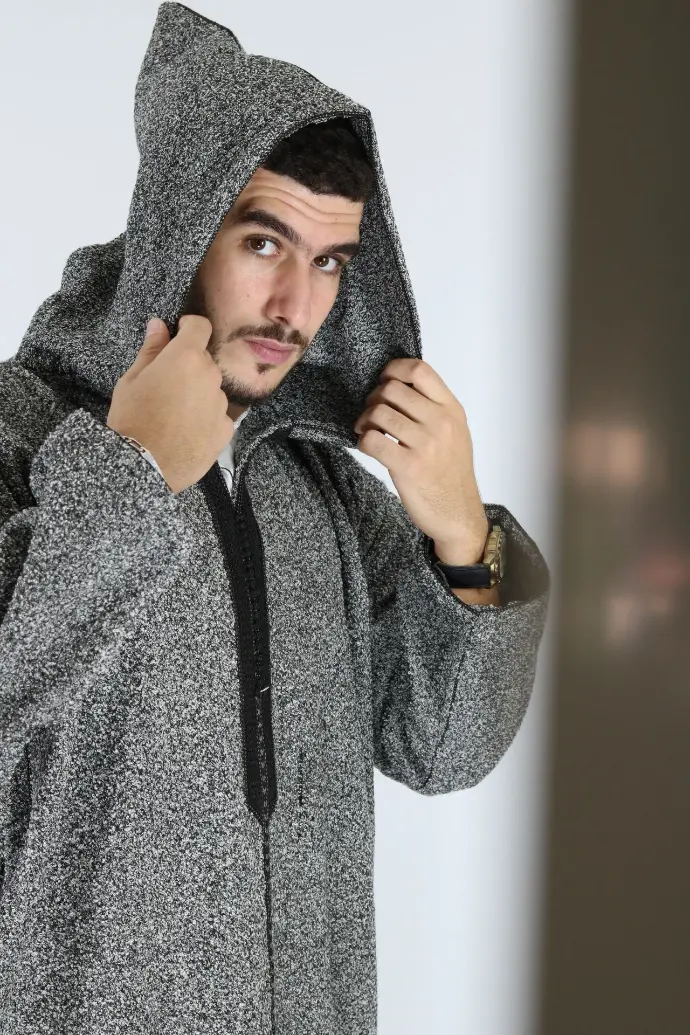 Warm Djellaba for Men - Moroccan Winter Clothing in Bulk for Retailers